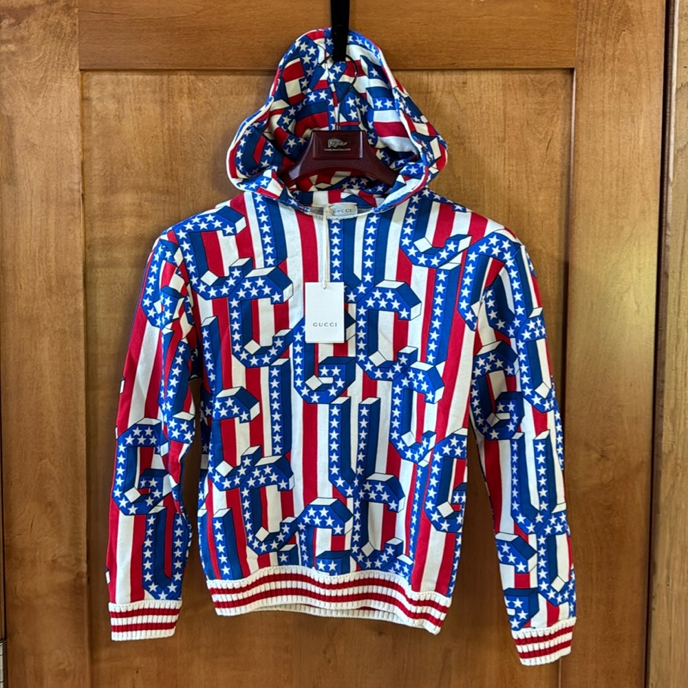 GUCCI Hoodie Sweatshirt Kids Knit sweater Pullover new NWT size 12